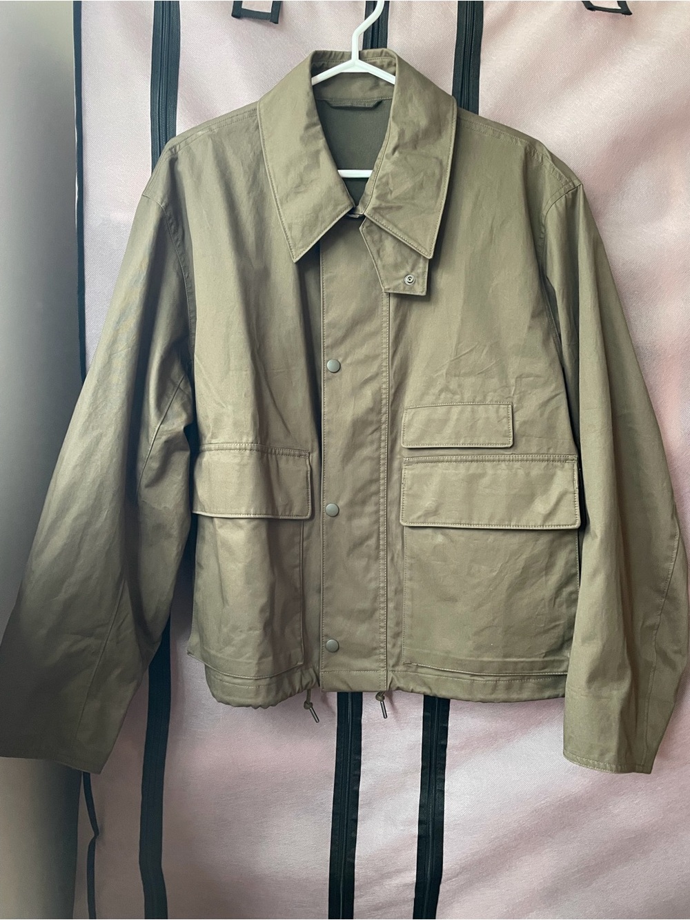 Uniqlo Olive Green Military Field Jacket